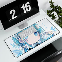 Load image into Gallery viewer, Anime Girl Mouse Pad (Desk Mat) With Laptop