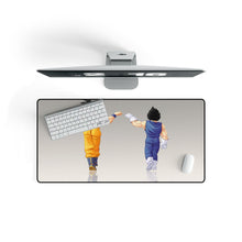 Load image into Gallery viewer, goku and vegeta Mouse Pad (Desk Mat) On Desk