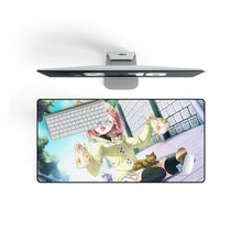 Load image into Gallery viewer, Yua Mouse Pad (Desk Mat) On Desk