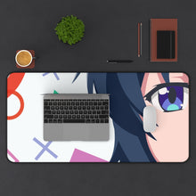 Load image into Gallery viewer, Gamers! Chiaki Hoshinomori Mouse Pad (Desk Mat) With Laptop