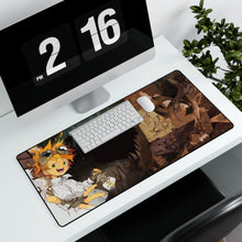 Load image into Gallery viewer, Yakusoku no Neverland Mouse Pad (Desk Mat) With Laptop