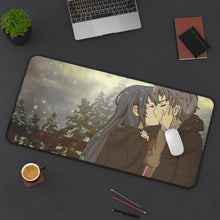 Load image into Gallery viewer, Sakuta x Mai Mouse Pad (Desk Mat) On Desk