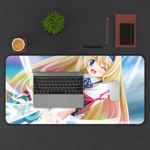 Load image into Gallery viewer, Infinite Stratos Mouse Pad (Desk Mat) With Laptop