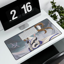 Load image into Gallery viewer, Magical Girl Lyrical Nanoha Mouse Pad (Desk Mat) With Laptop