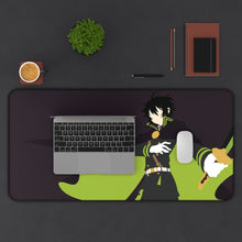 Load image into Gallery viewer, Seraph Of The End 8k Mouse Pad (Desk Mat) With Laptop