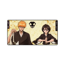Load image into Gallery viewer, Bleach Ichigo Kurosaki, Rukia Kuchiki Mouse Pad (Desk Mat)
