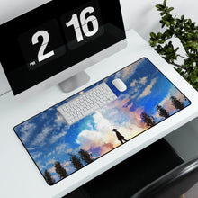 Load image into Gallery viewer, Your Name. Mouse Pad (Desk Mat) With Laptop