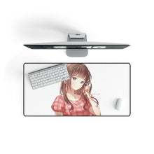 Load image into Gallery viewer, Anime Girl Mouse Pad (Desk Mat) On Desk