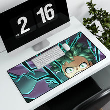 Load image into Gallery viewer, My Hero Academia Izuku Midoriya Mouse Pad (Desk Mat) With Laptop