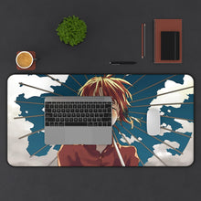 Load image into Gallery viewer, Kagura, Crying Mouse Pad (Desk Mat) With Laptop