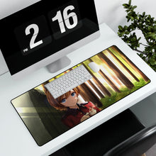 Load image into Gallery viewer, Girls und Panzer Mouse Pad (Desk Mat) With Laptop