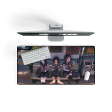 Load image into Gallery viewer, Anime Girl Mouse Pad (Desk Mat) On Desk