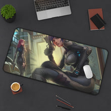 Load image into Gallery viewer, Ghost In The Shell Mouse Pad (Desk Mat) On Desk
