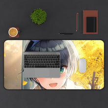 Load image into Gallery viewer, Rent-A-Girlfriend Mouse Pad (Desk Mat) With Laptop