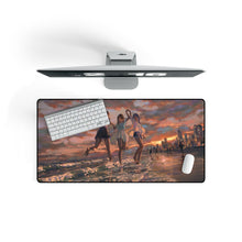 Load image into Gallery viewer, Womens on beach Mouse Pad (Desk Mat) On Desk
