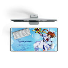 Load image into Gallery viewer, Magical Girl Lyrical Nanoha Mouse Pad (Desk Mat) On Desk