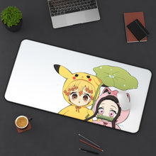 Load image into Gallery viewer, Demon Slayer: Kimetsu no Yaiba Mouse Pad (Desk Mat) On Desk