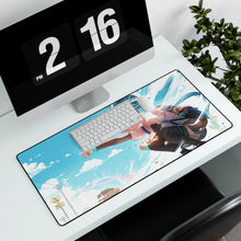 Load image into Gallery viewer, Anime, Girl, Hitchhiking, Hatsune Miku, Vocaloid, Mouse Pad (Desk Mat)