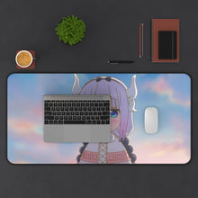 Load image into Gallery viewer, Miss Kobayashi's Dragon Maid Kanna Kamui, Kobayashi San Chi No Maid Dragon Mouse Pad (Desk Mat) With Laptop