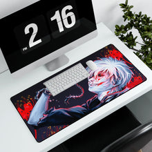 Load image into Gallery viewer, Tokyo Ghoul Ken Kaneki Mouse Pad (Desk Mat) With Laptop