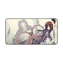 Load image into Gallery viewer, Makise Kurisu & Rintarou Kyouma Mouse Pad (Desk Mat)
