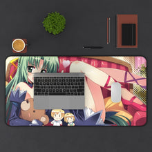 Load image into Gallery viewer, When They Cry Mouse Pad (Desk Mat) With Laptop
