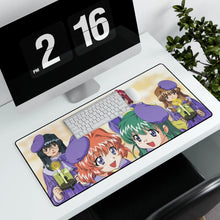 Load image into Gallery viewer, Onegai Twins! Mouse Pad (Desk Mat) With Laptop