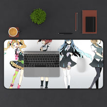 Load image into Gallery viewer, Kiznaiver Chidori Takashiro, Noriko Sonozaki, Niko Niiyama, Honoka Maki Mouse Pad (Desk Mat) With Laptop