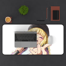 Load image into Gallery viewer, Ya Boy Kongming! Eiko Tsukimi Mouse Pad (Desk Mat) With Laptop