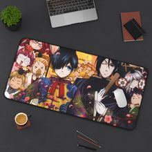 Load image into Gallery viewer, Black Butler Mouse Pad (Desk Mat) On Desk