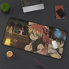 Load image into Gallery viewer, Ao No Exorcist Mouse Pad (Desk Mat) On Desk
