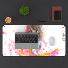 Load image into Gallery viewer, Kuzu No Honkai Hanabi Yasuraoka Mouse Pad (Desk Mat) With Laptop