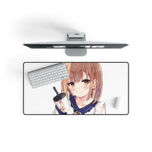 Load image into Gallery viewer, Anime Girl Mouse Pad (Desk Mat) On Desk