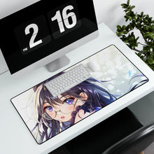 Load image into Gallery viewer, Anime Girl Mouse Pad (Desk Mat) With Laptop
