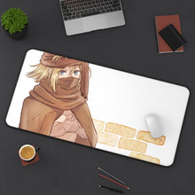 Load image into Gallery viewer, Spice And Wolf Mouse Pad (Desk Mat) On Desk