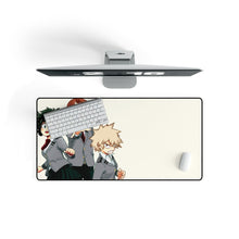 Load image into Gallery viewer, My Hero Academia Izuku Midoriya, Katsuki Bakugou Mouse Pad (Desk Mat) On Desk