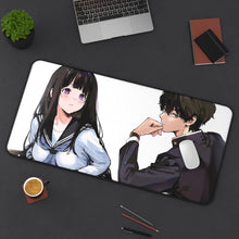 Load image into Gallery viewer, Hyouka Eru Chitanda Mouse Pad (Desk Mat) On Desk