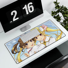 Load image into Gallery viewer, Magical Girl Lyrical Nanoha Mouse Pad (Desk Mat) With Laptop