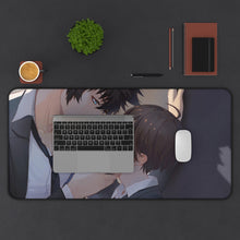 Load image into Gallery viewer, Psycho-Pass Akane Tsunemori Mouse Pad (Desk Mat) With Laptop