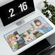 Load image into Gallery viewer, Is It Wrong to Try to Pick Up Girls in a Dungeon? Mouse Pad (Desk Mat) With Laptop