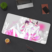Load image into Gallery viewer, Durarara!! Izaya Orihara, Shizuo Heiwajima Mouse Pad (Desk Mat) On Desk