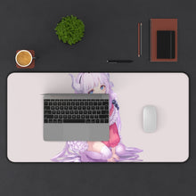 Load image into Gallery viewer, Miss Kobayashi's Dragon Maid Kanna Kamui, Kobayashi San Chi No Maid Dragon Mouse Pad (Desk Mat) With Laptop