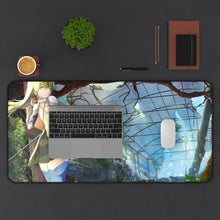 Load image into Gallery viewer, Aiz Wallenstein Mouse Pad (Desk Mat) With Laptop