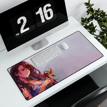 Load image into Gallery viewer, Anime Girl Mouse Pad (Desk Mat) With Laptop