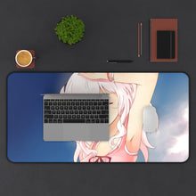Load image into Gallery viewer, Nao Tomori Face Mouse Pad (Desk Mat) With Laptop