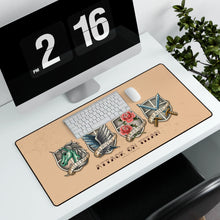 Load image into Gallery viewer, Anime Attack On Titan Mouse Pad (Desk Mat)