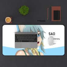 Load image into Gallery viewer, Sword Art Online II Mouse Pad (Desk Mat) With Laptop
