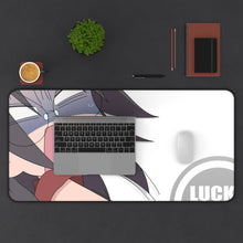 Load image into Gallery viewer, Lucky Star Hiyori Tamura Mouse Pad (Desk Mat) With Laptop
