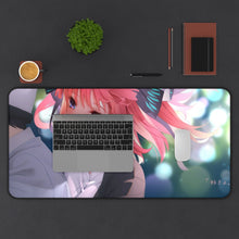 Load image into Gallery viewer, The Quintessential Quintuplets Nino Nakano, Fuutarou Uesugi Mouse Pad (Desk Mat) With Laptop