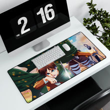 Load image into Gallery viewer, Eren & Levi Mouse Pad (Desk Mat)